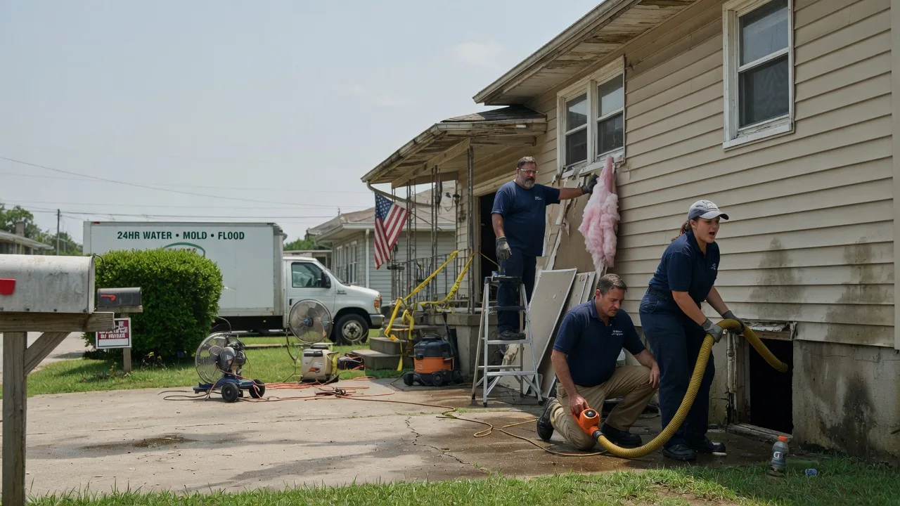 Water Damage Repair in Oakdale, NE near me